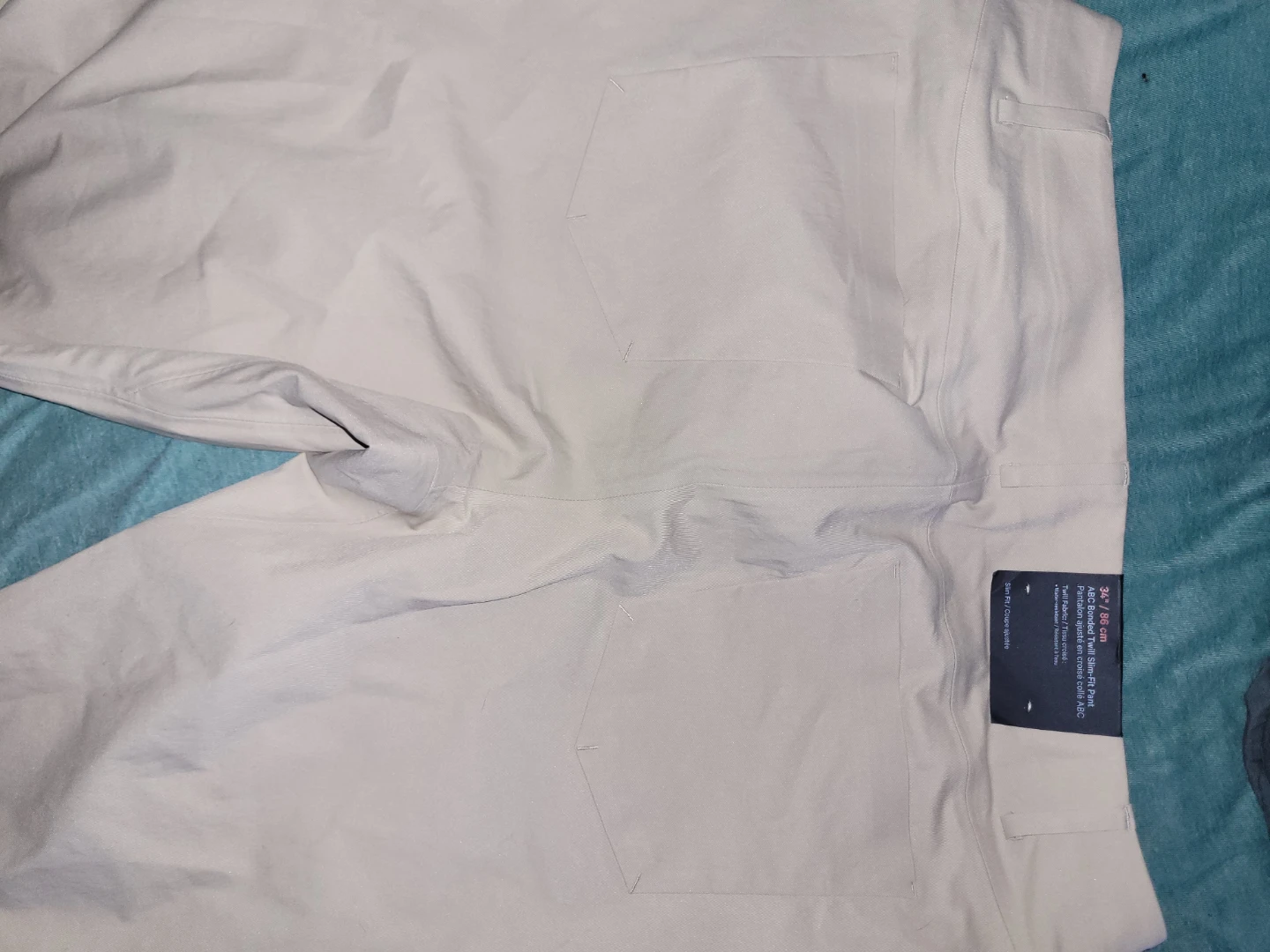 Lululemon ABC Bonded Twill Slim-Fit Pant - Size 34 - photo 5