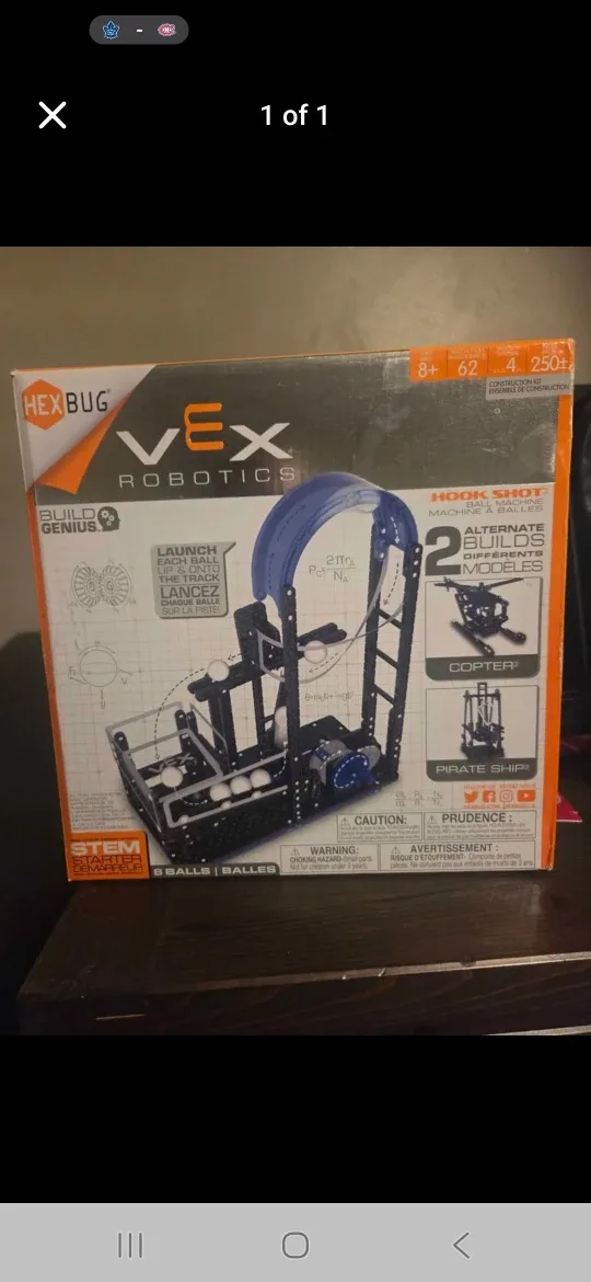 HEXBUG VEX Robotics Hook Shot Ball Machine