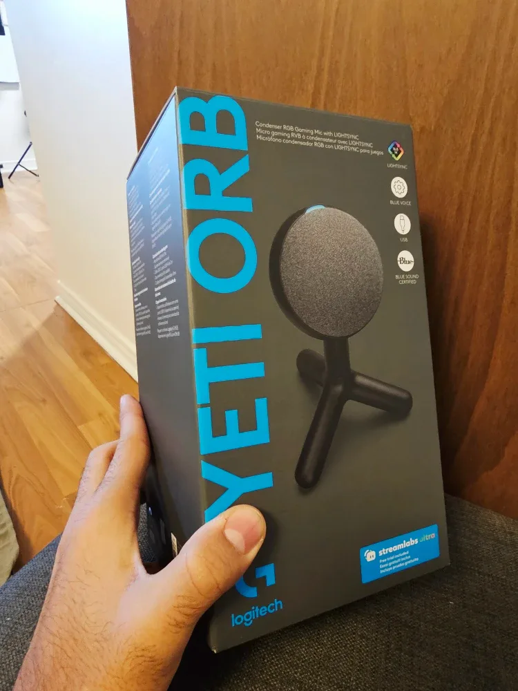 Logitech G Yeti Orb RGB Gaming Microphone - Black image indicator(3)