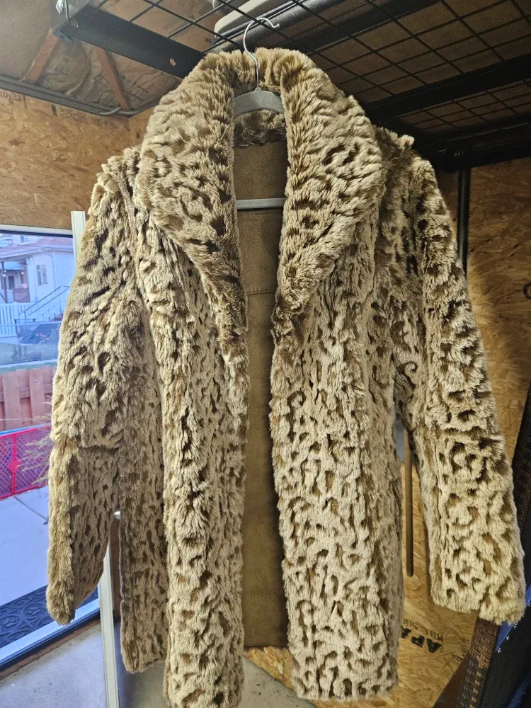 Dennis Basso Faux Fur Coat - Size XS