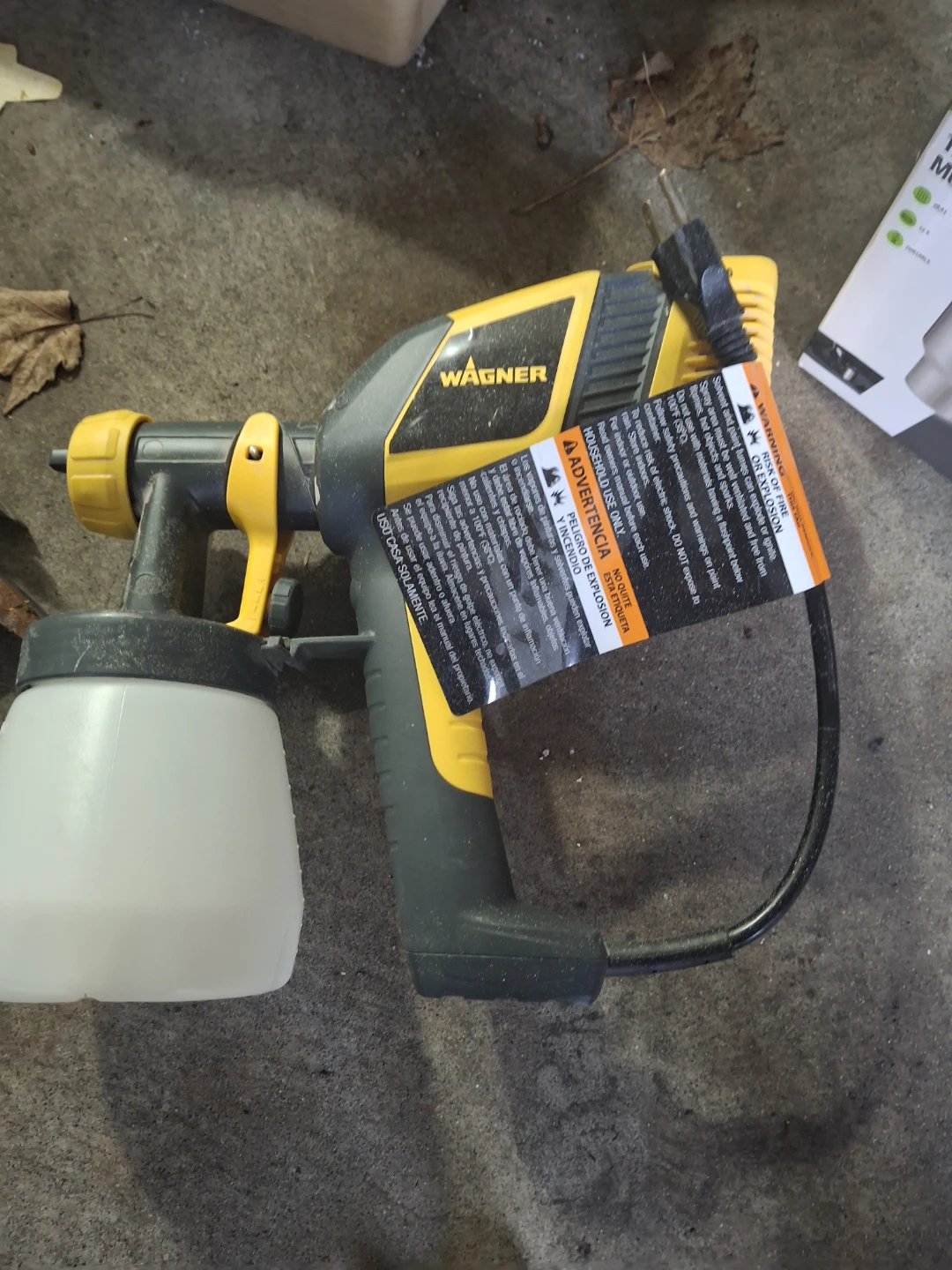 Wagner Spray Tech Basic Model 0529144 Paint Sprayer