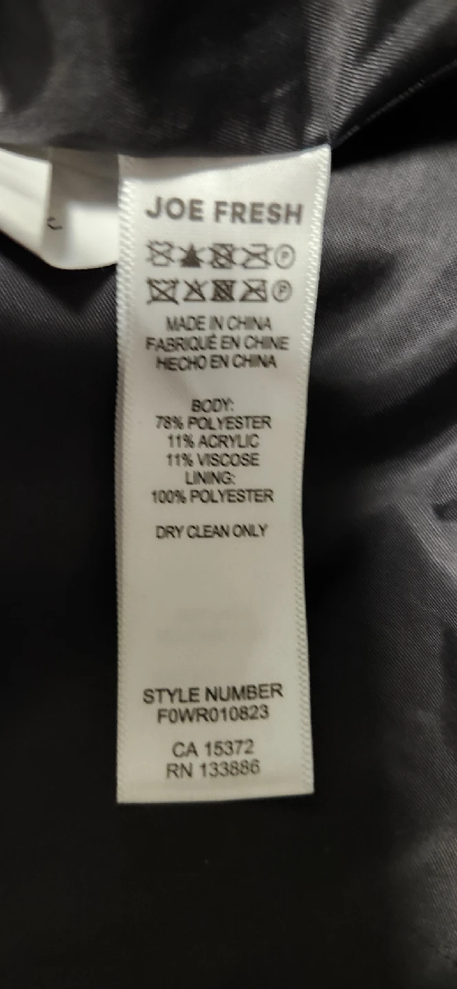 Joe Fresh Grey Trench Coat - XL - photo 3