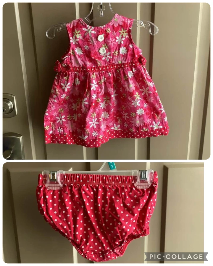 Girls sz 3-6 months dresses, $3 each - photo 5