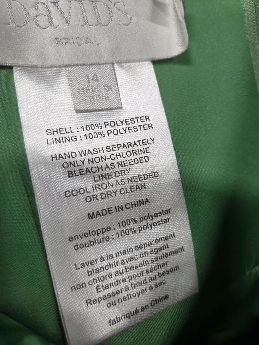 2 David's Bridal - Size 8 & 14 image indicator(3)