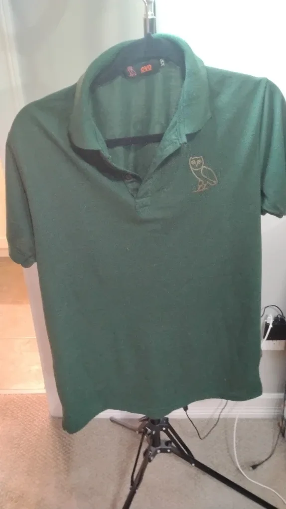 OVO Polo Shirt - Green, Size XXL