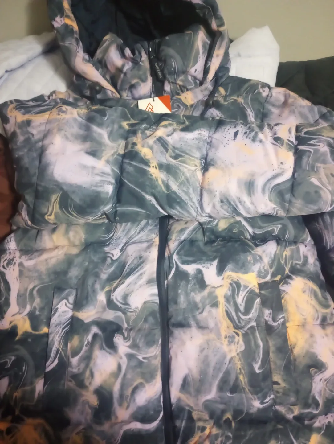 Ripzone Marble Puffer Jacket thumbnail