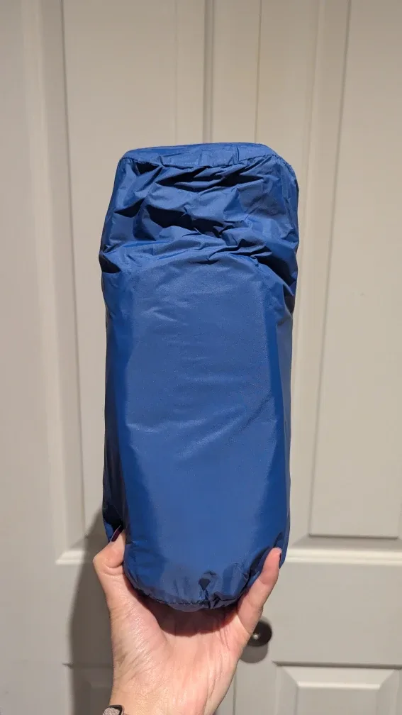 Hand/Foot Press Inflatable Sleeping Pad with Pillow