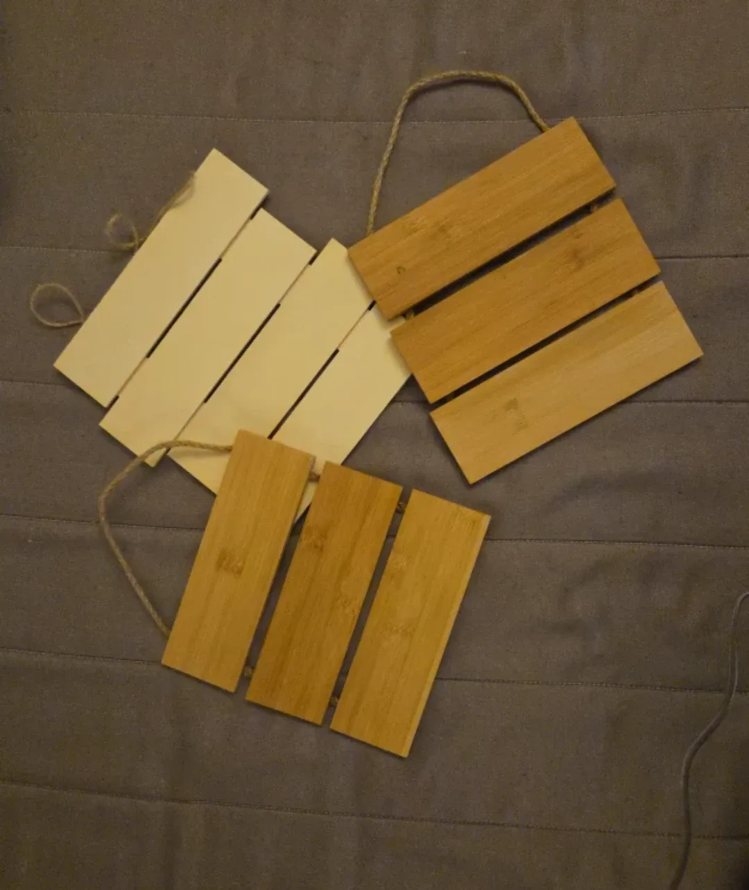 Wooden Wall Decor - Set of 3