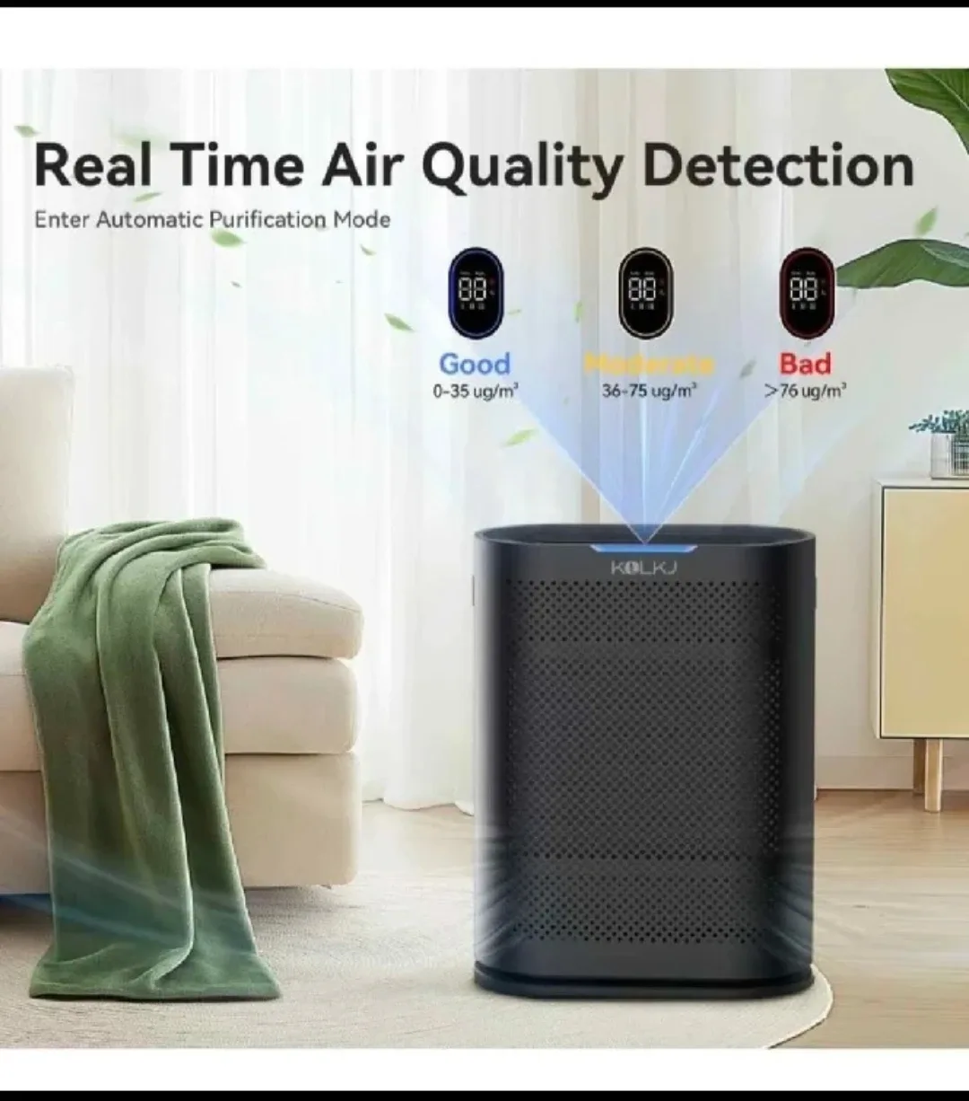 Air purifier image indicator(2)