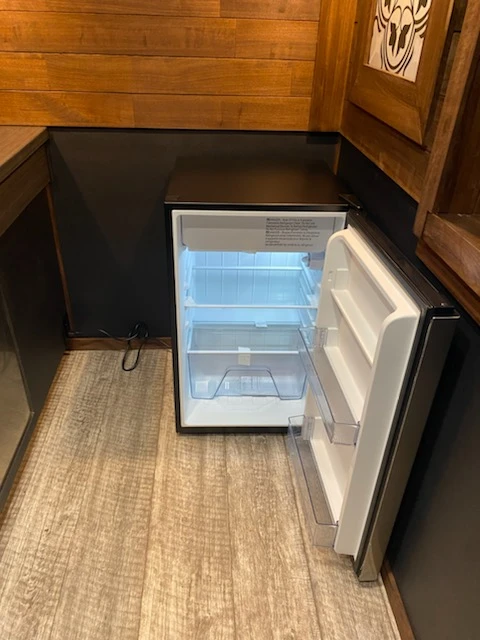 Custom Food Trailer Interior with Mini Fridge - photo 3