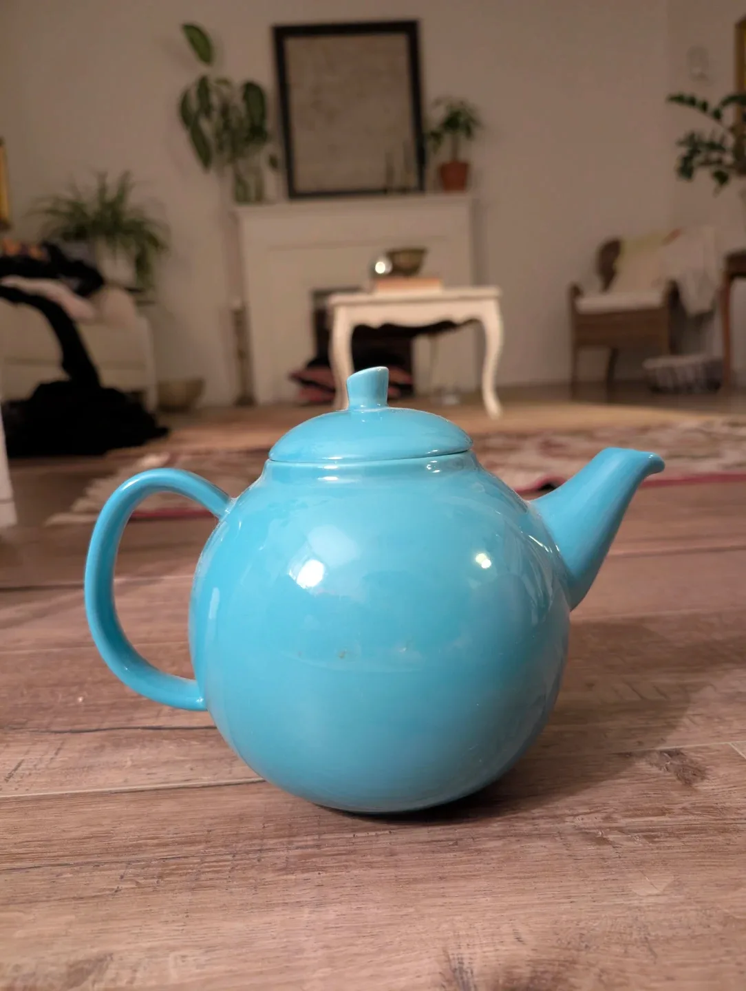 DAVIDsTEA Turquoise Teapot