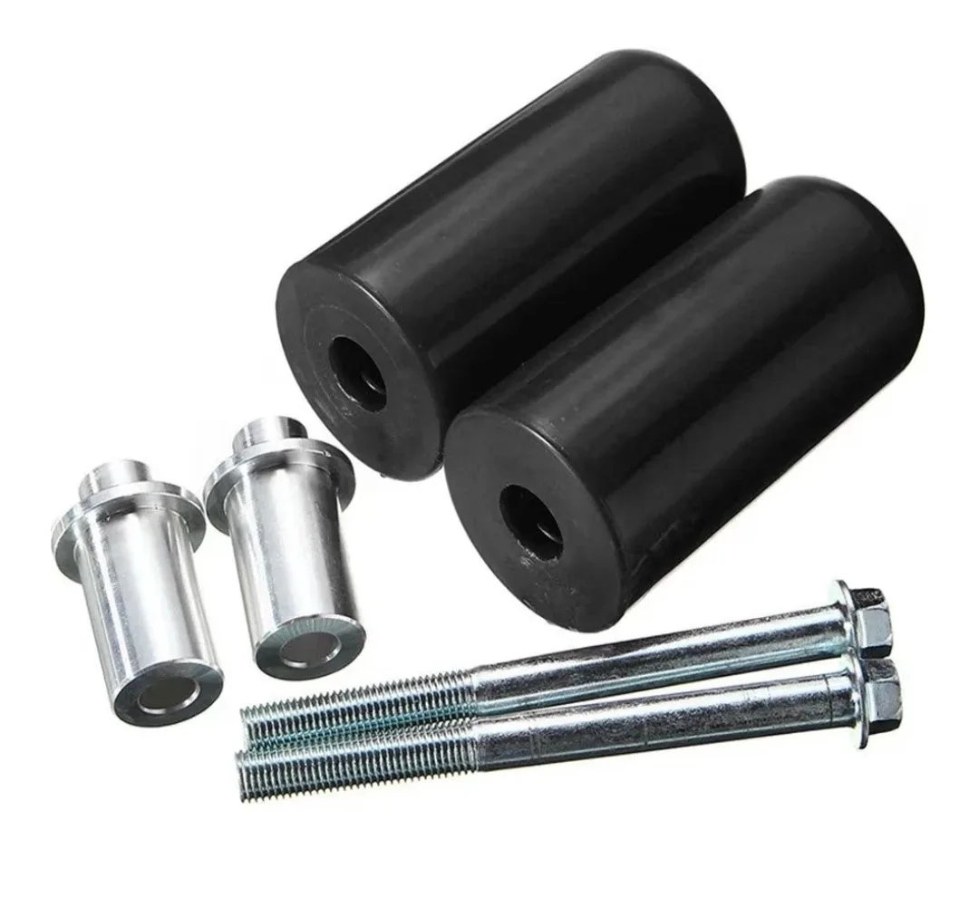 2 Brand New Universal Motorcycle Frame Sliders, Anti Crash
