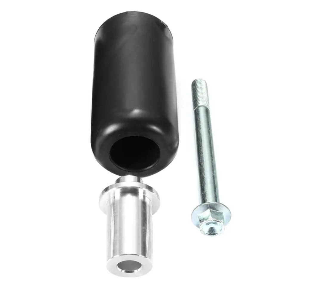 2 Brand New Universal Motorcycle Frame Sliders, Anti Crash image indicator(2)