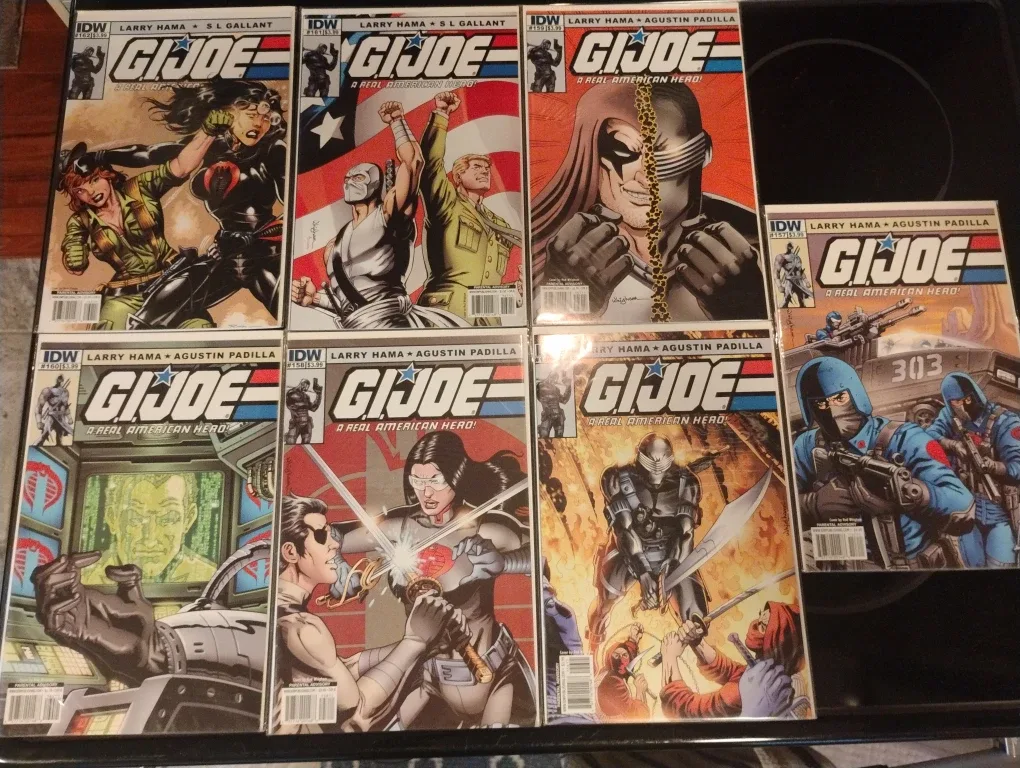 Comic book lot GI Joe