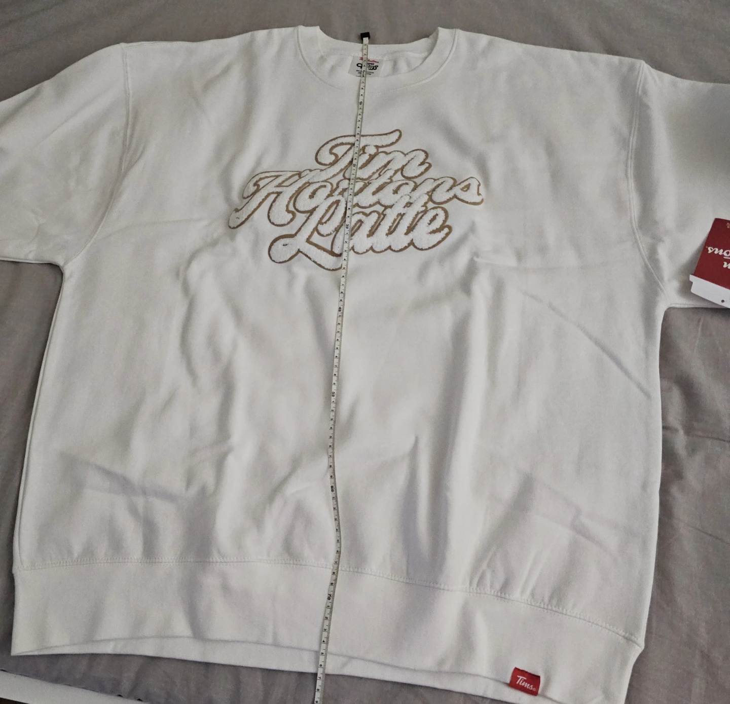 Tim Hortons Latte White Crewneck Sweatshirt - photo 4