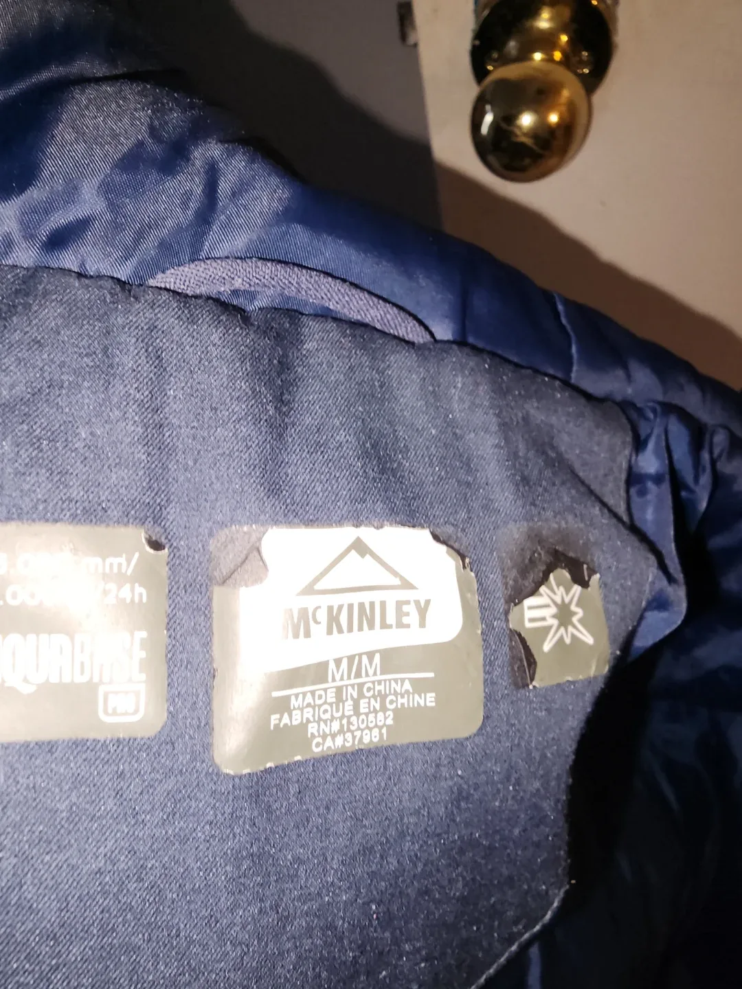 McKinley Blue Winter Jacket  kids - Size M image indicator(2)