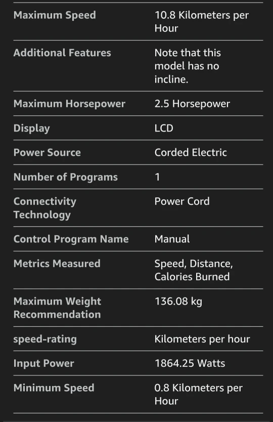 Rhythm Fun Adjustable Speed Treadmill - Black with Grip - photo 3