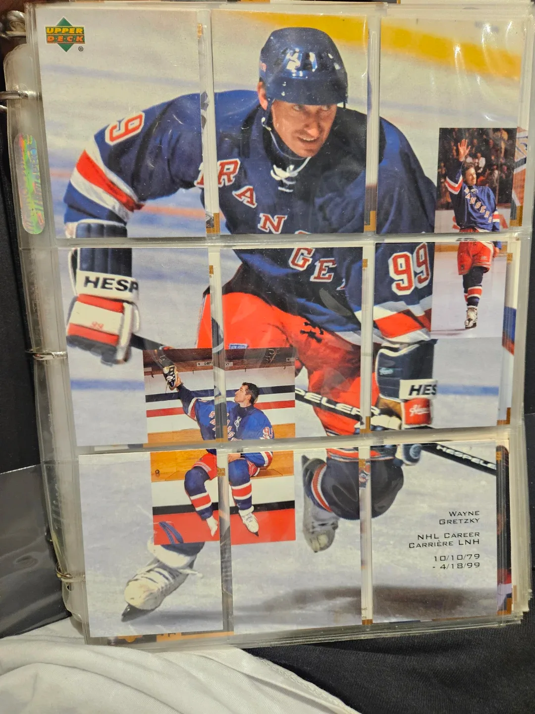 Wayne Gretzky Hockey Cards - Upper Deck Collection