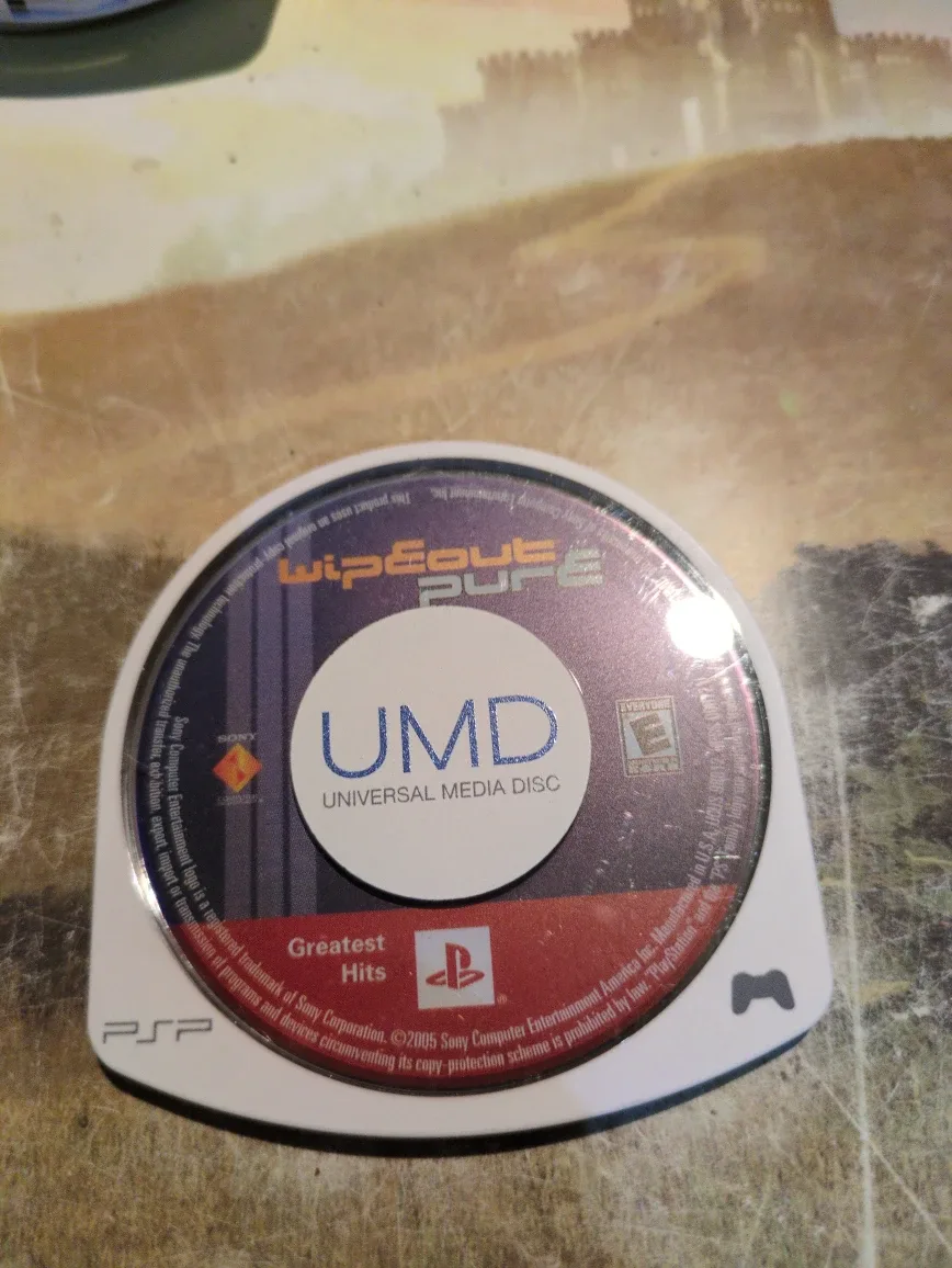 Wipeout Pure UMD for PSP