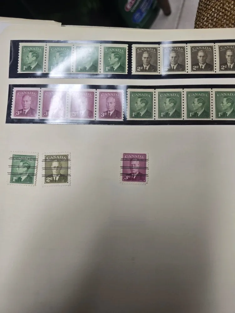 Vintage Canada Postage Stamp Album image indicator(10)