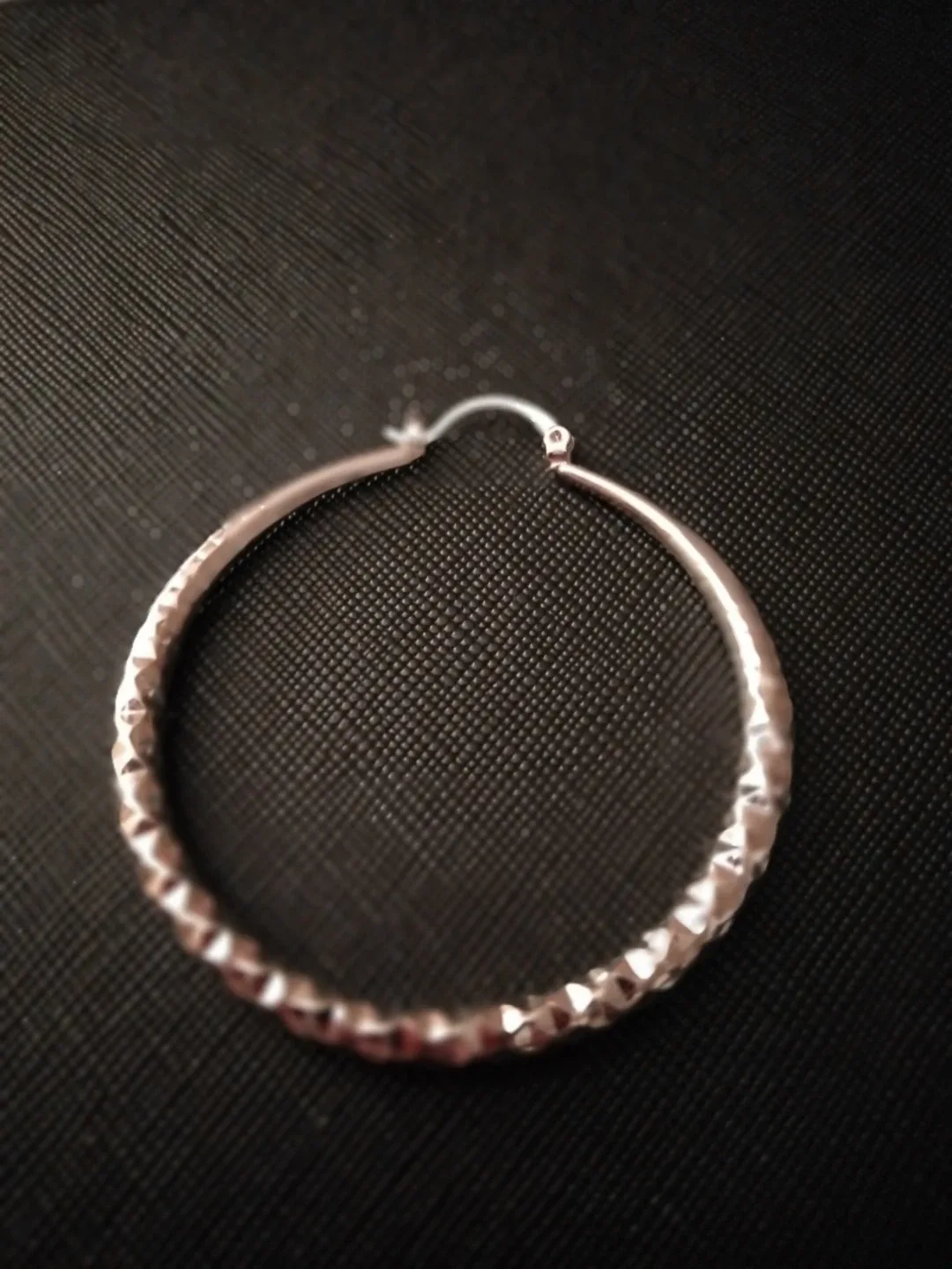 Silver plated Hoop Earrings image indicator(2)