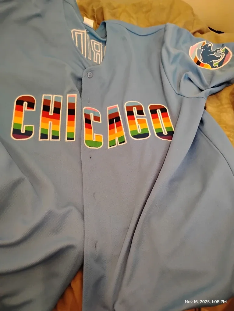 Chicago Cubs Pride Jersey