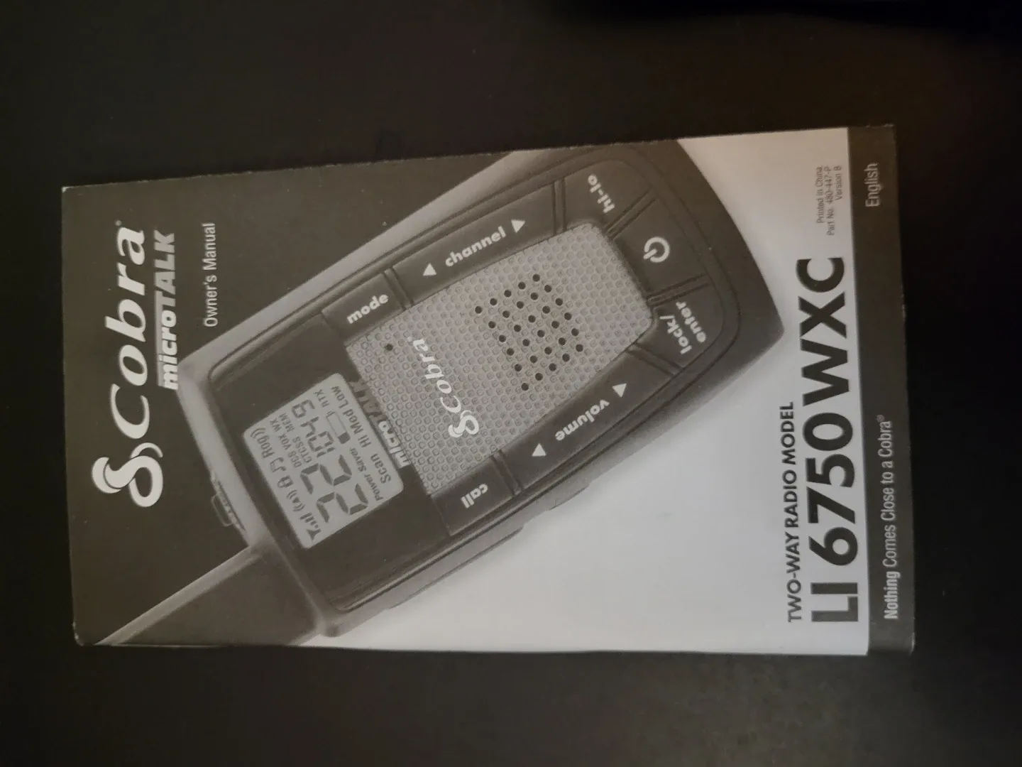 Cobra microTalk LI6750 WXC Two-Way Radios image indicator(2)