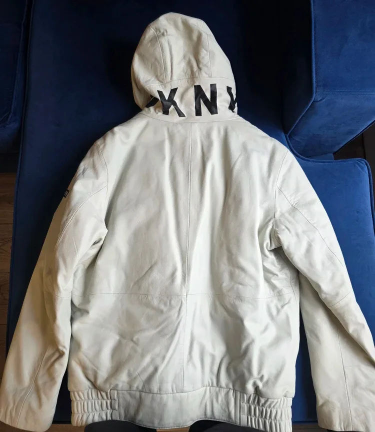 DKNY Men's Leather Jacket (Large) image indicator(3)