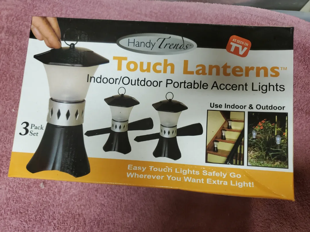 Handy Trends Touch Lanterns - 3 Pack
