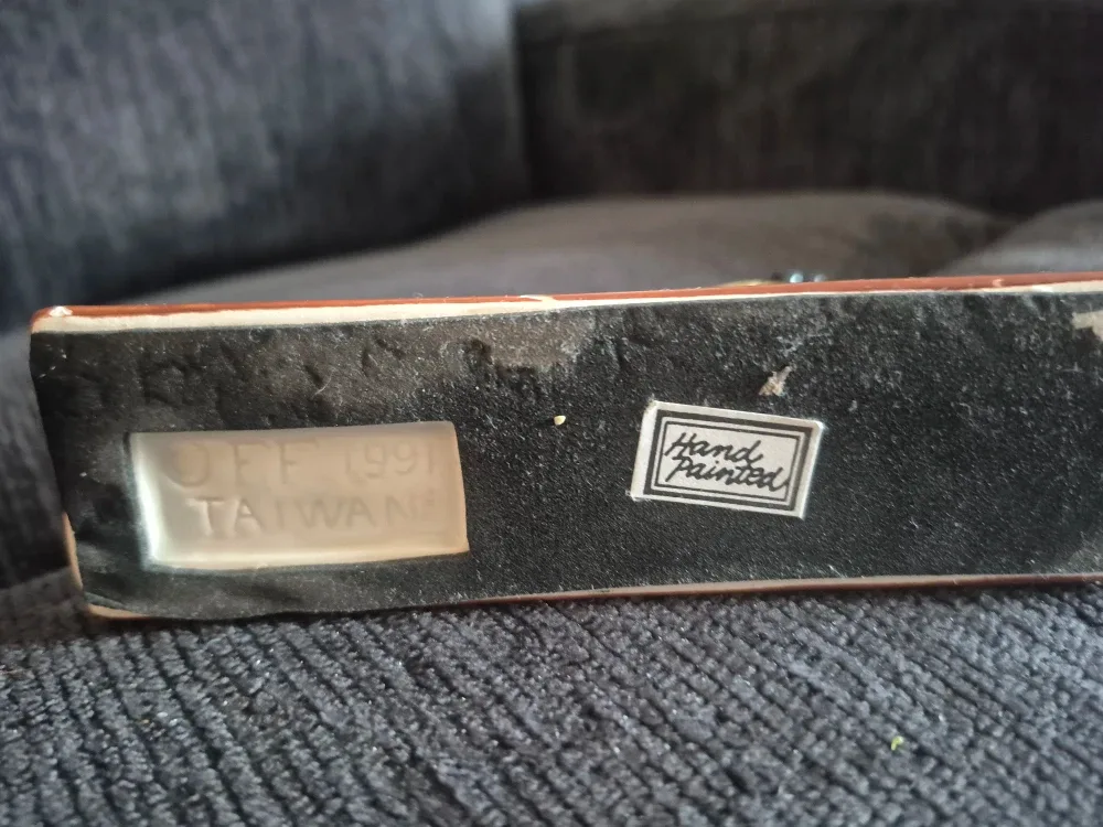 Fitz and Floyd Hand Painted Clock image indicator(2)