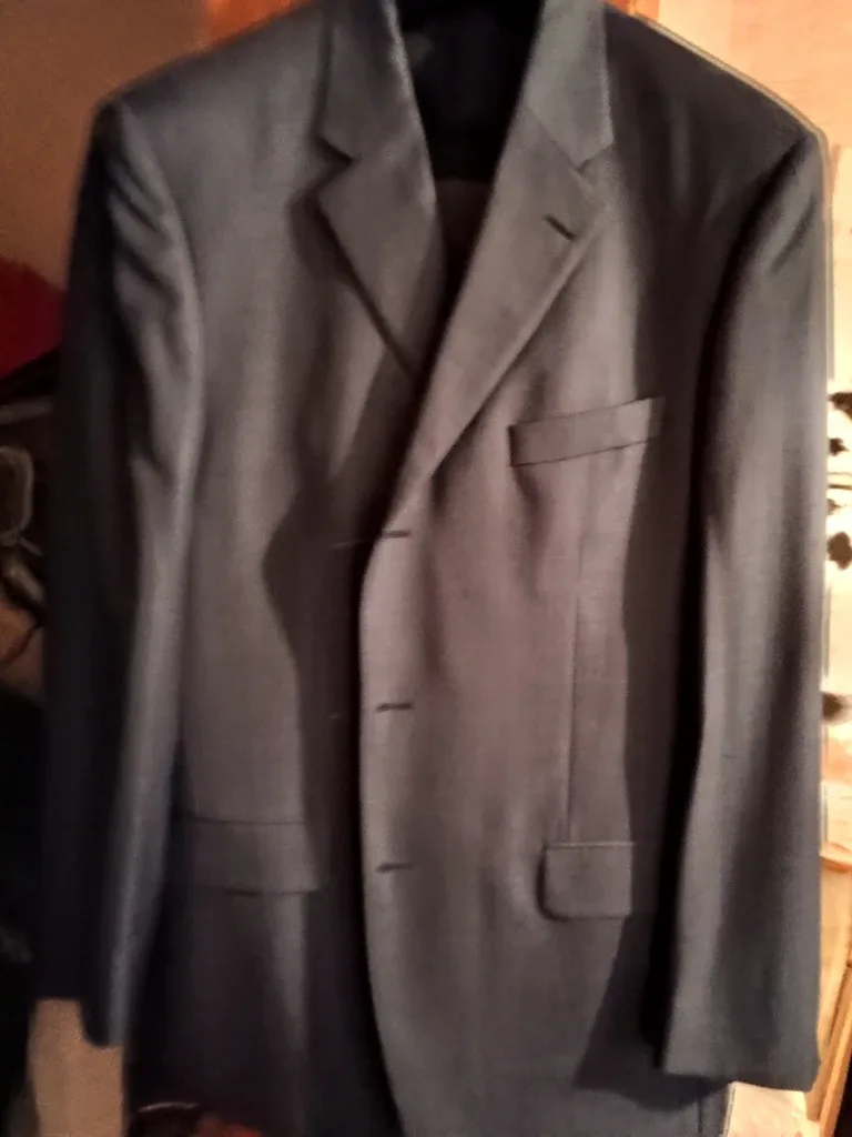 Cambridge Wool Suit(S)- Grey/Blue