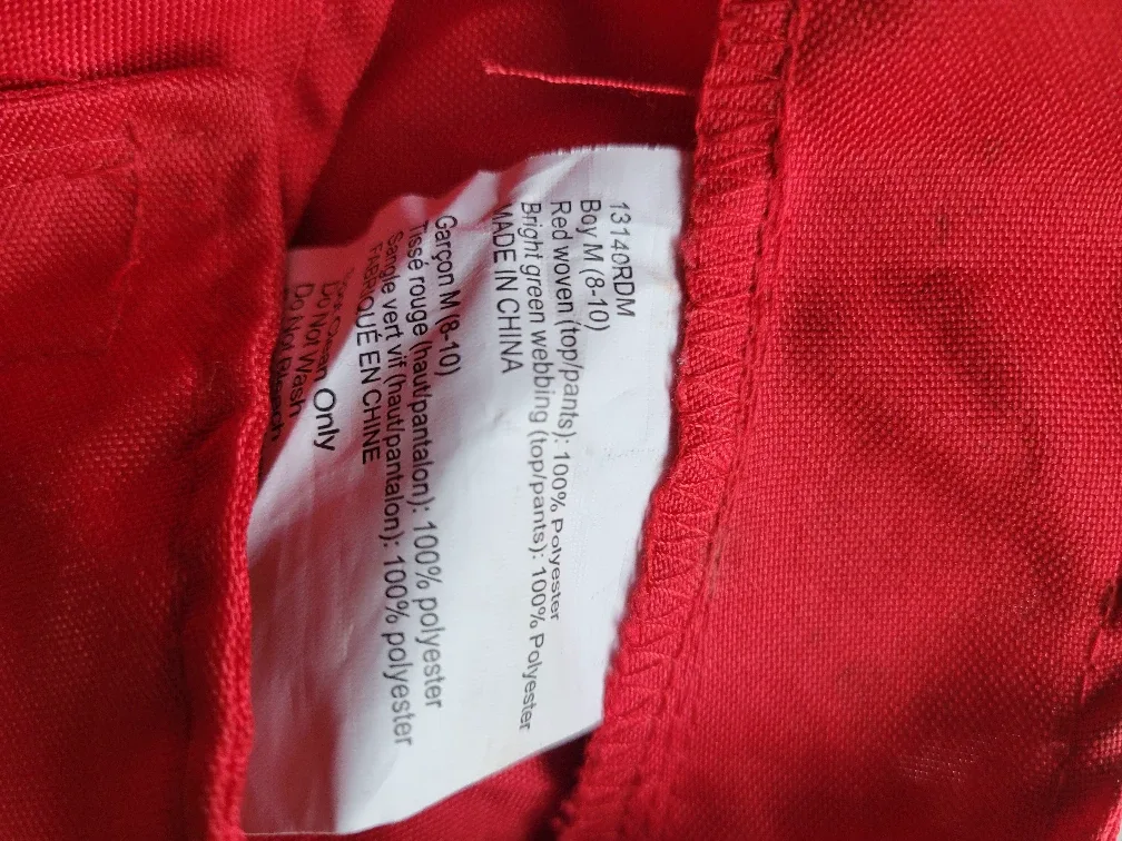 Fire Fighter Costume - Boy's Size M (8-10) image indicator(3)