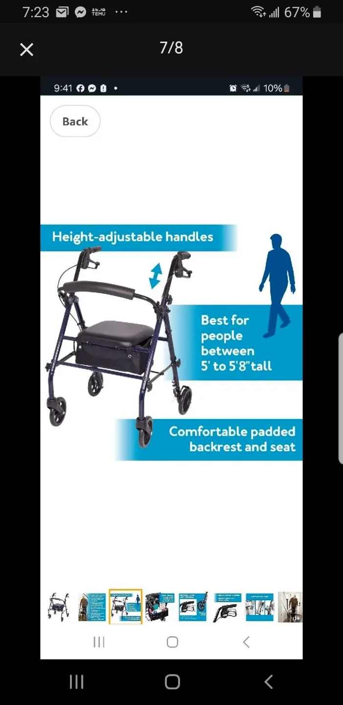 Walker rollator brand new image indicator(2)