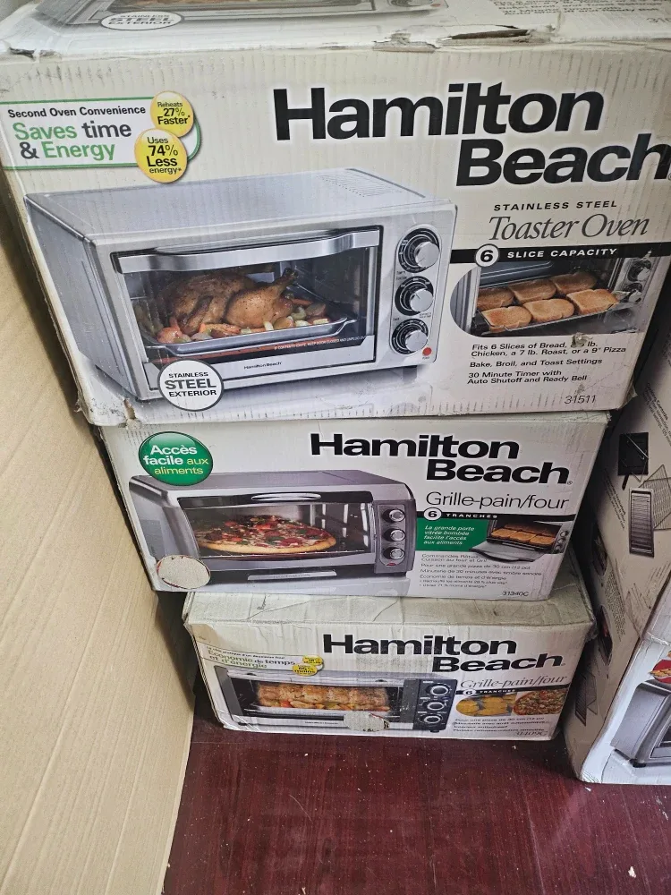 Hamilton Beach Sure-Crisp Air Fryer Toaster Oven! $45 OR $65