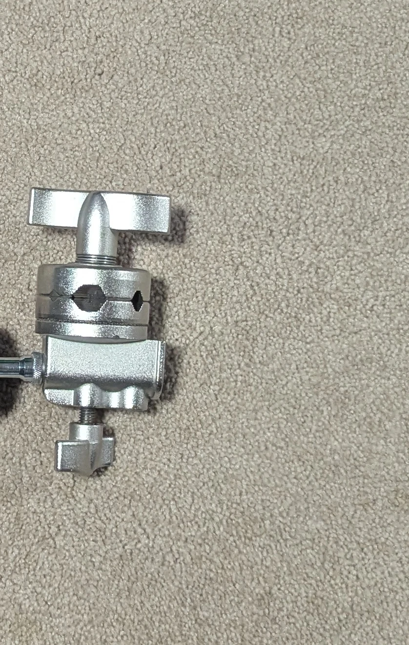 Silver Metal Rod with Clamp - photo 2