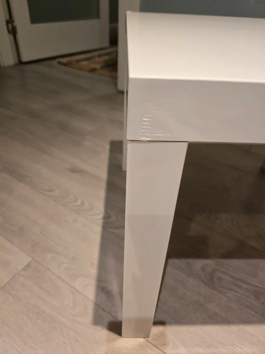 IKEA Lack Side Table - White - 55x55 cm image indicator(3)
