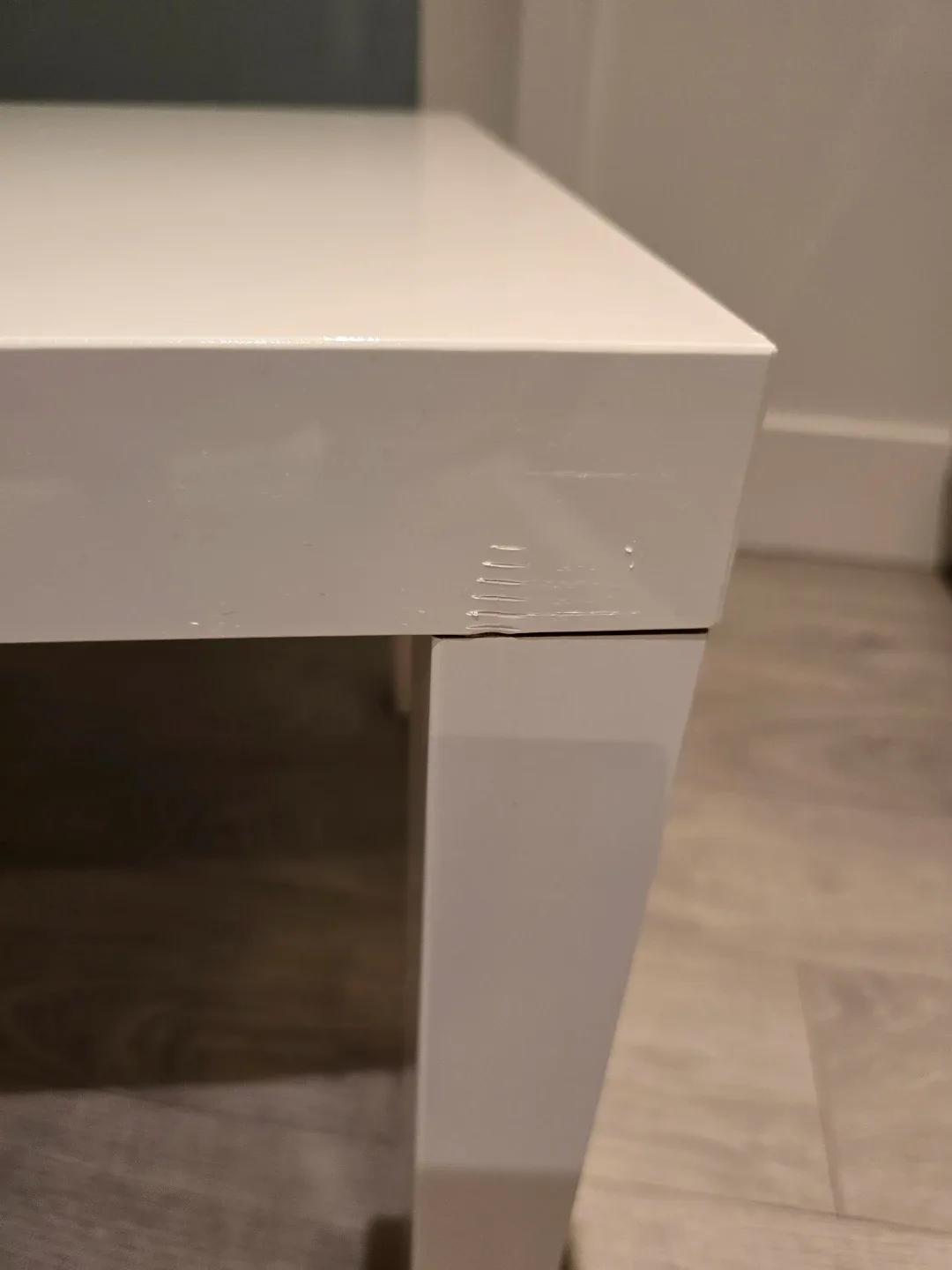 IKEA Lack Side Table - White - 55x55 cm image indicator(4)