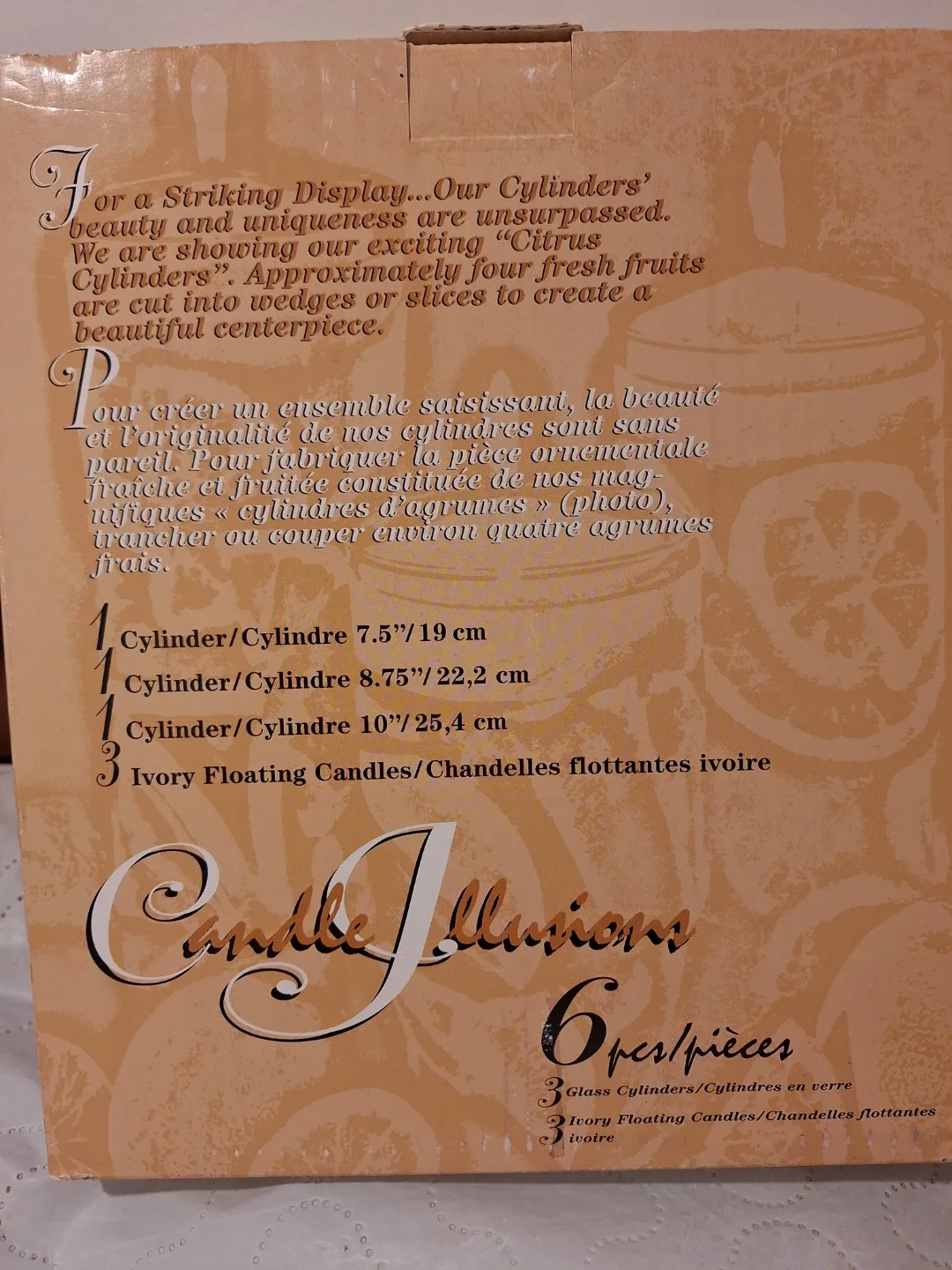 Candle Illusions Cylinder Set - 6 Pieces image indicator(2)