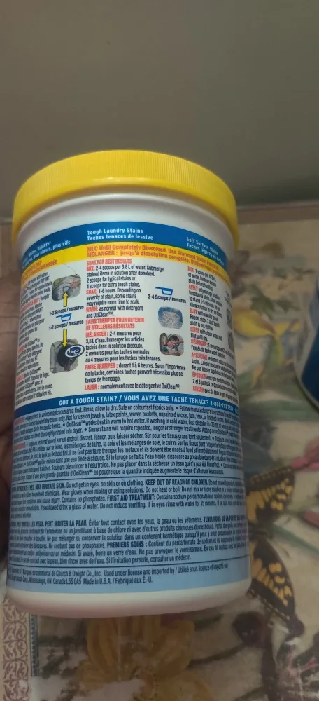 OxiClean Versatile Stain Remover - 680g x 2 image indicator(5)