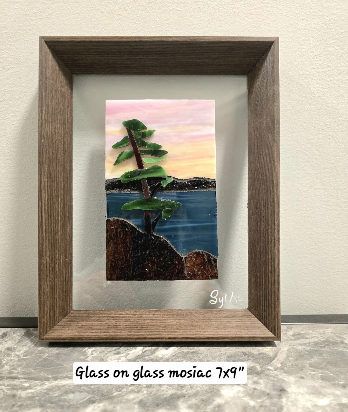 Glass on Glass Mosaic Art