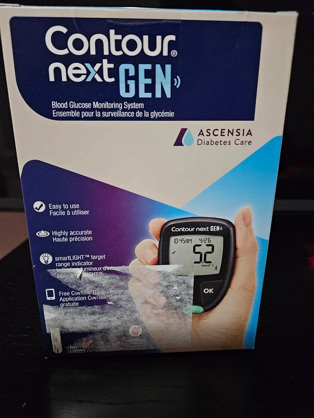 Contour Next Gen Blood Glucose Monitoring System