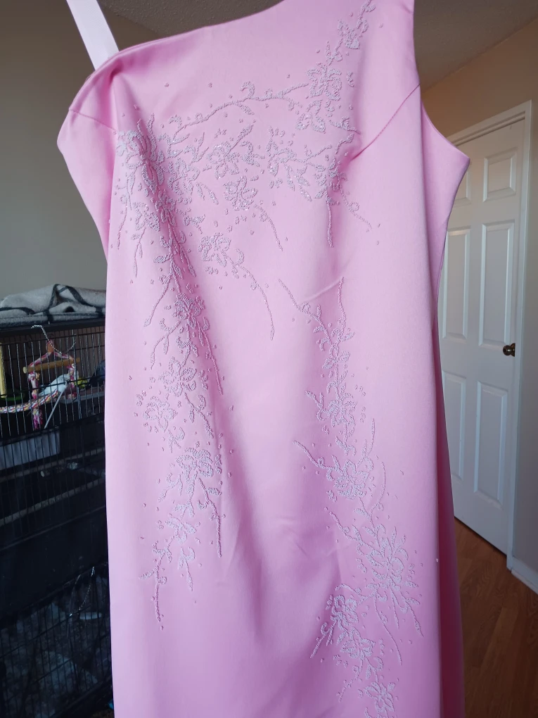 Pink One-Shoulder Formal Dress - photo 5