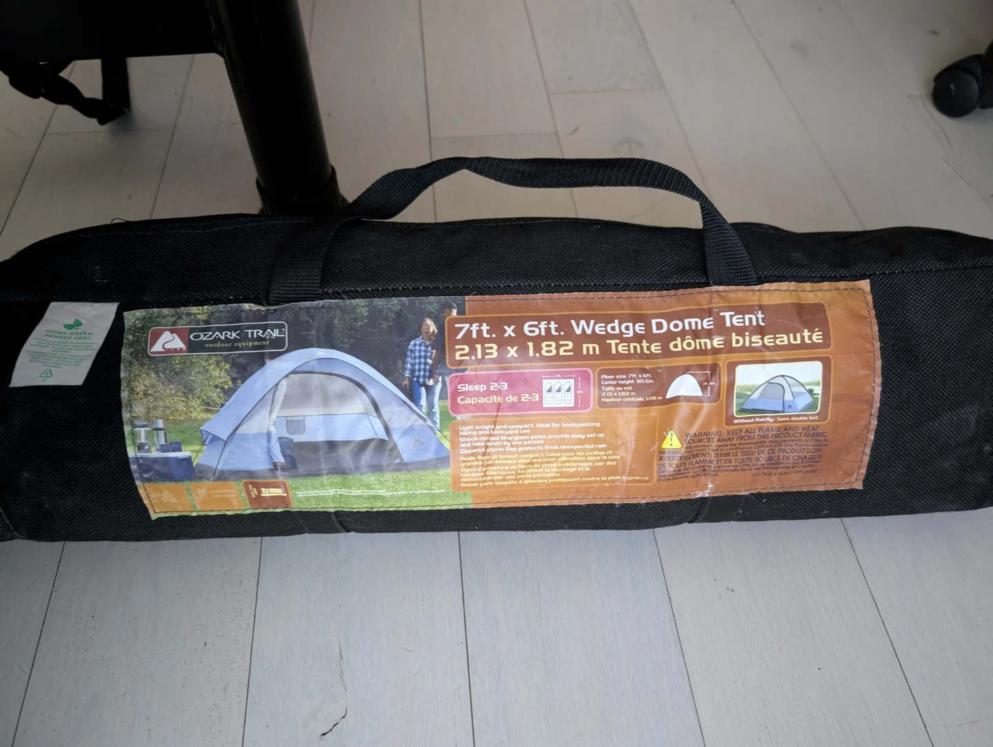 Ozark Trail 7ft x 6ft Wedge Dome Tent