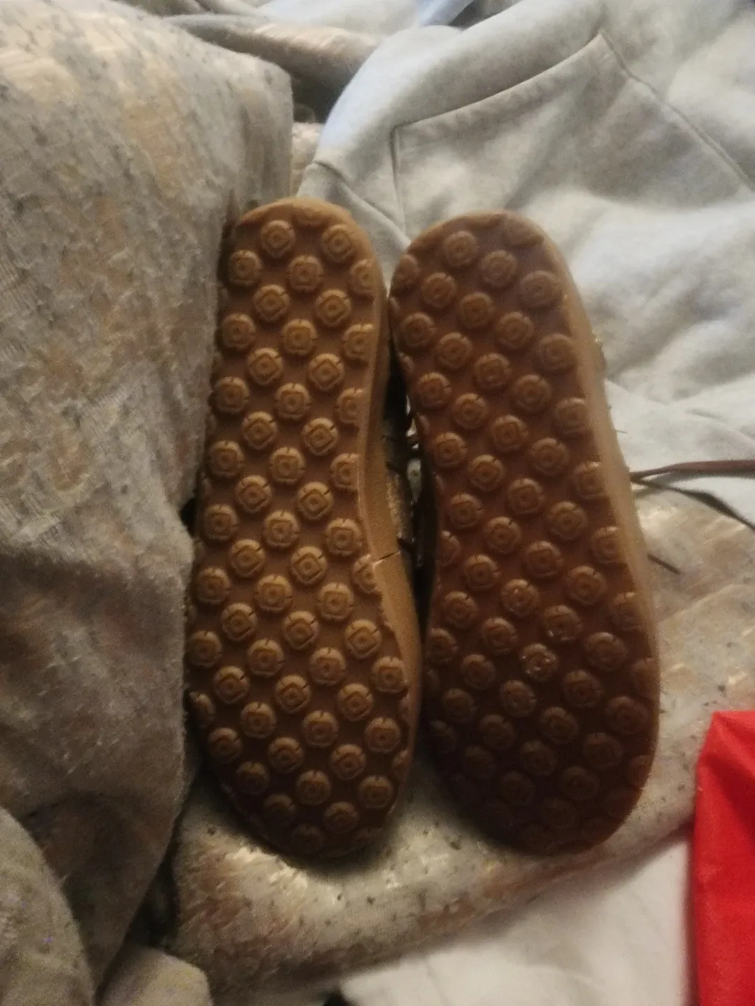 AKDMKS Brown & Gold High Top Sneakers - US Size 7 image indicator(3)