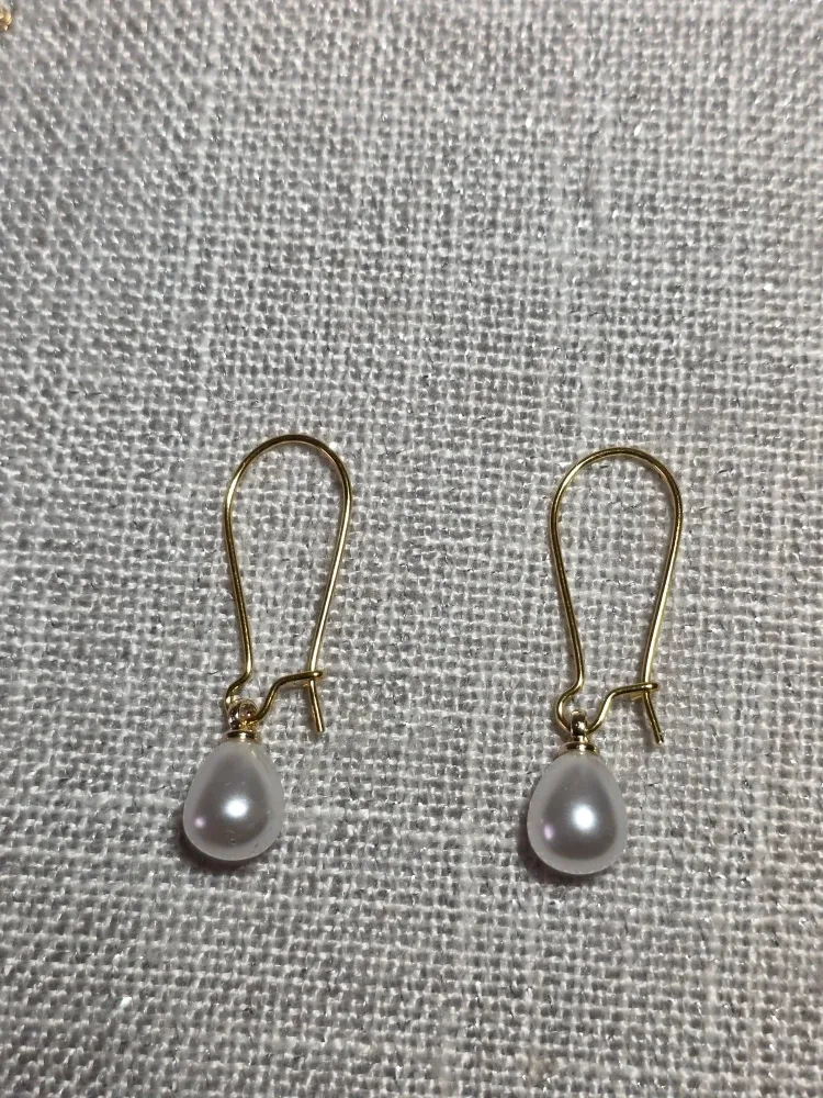 Pearl Drop Earrings image indicator(2)