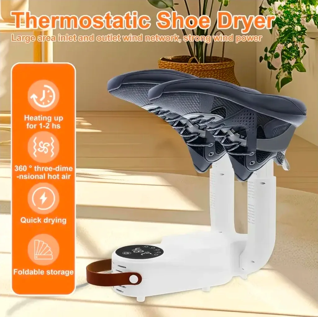 Portable Shoe Dryer with Timer Function image indicator(2)