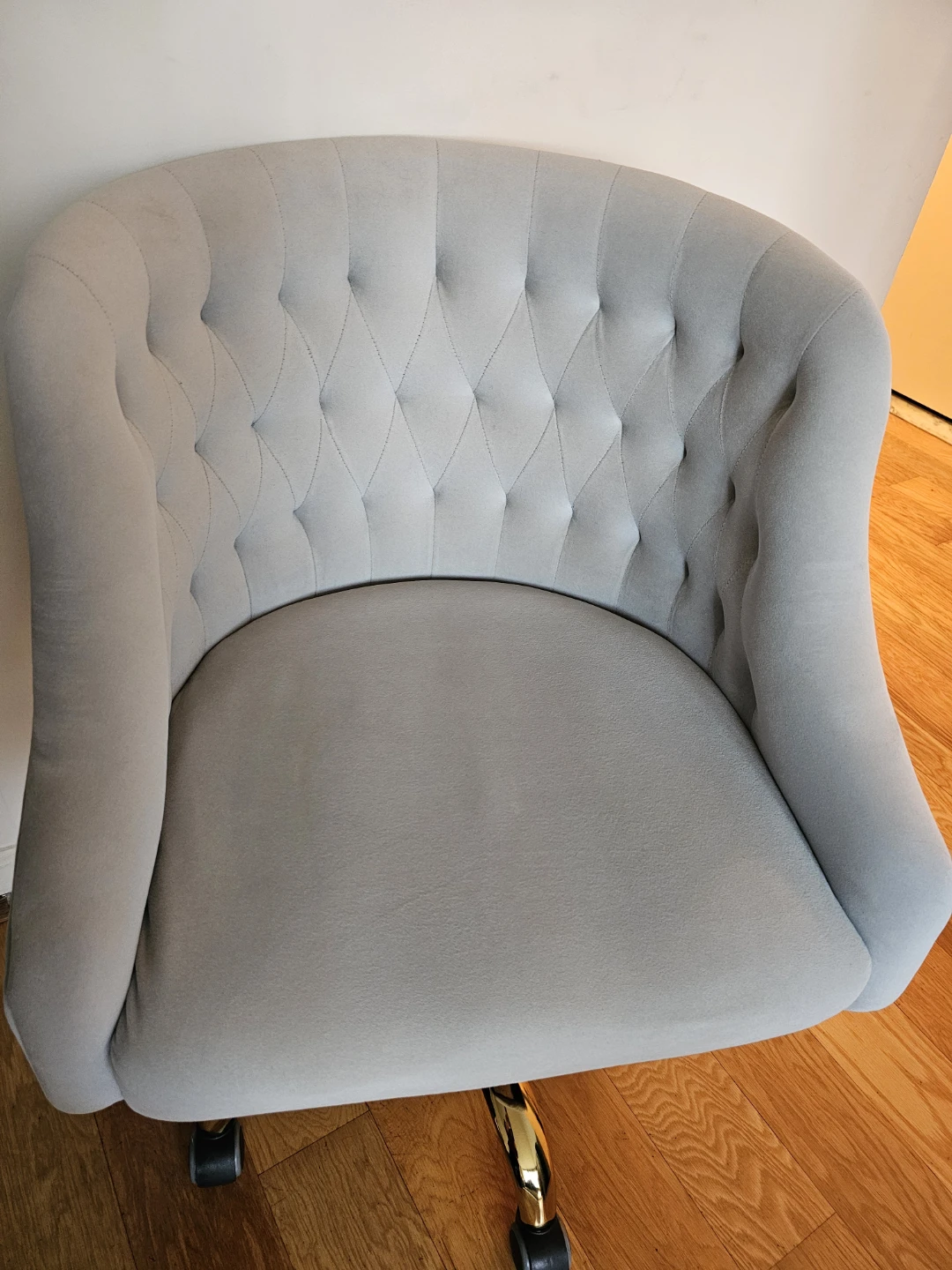 Desk Chair: Gray Velvet - photo 5