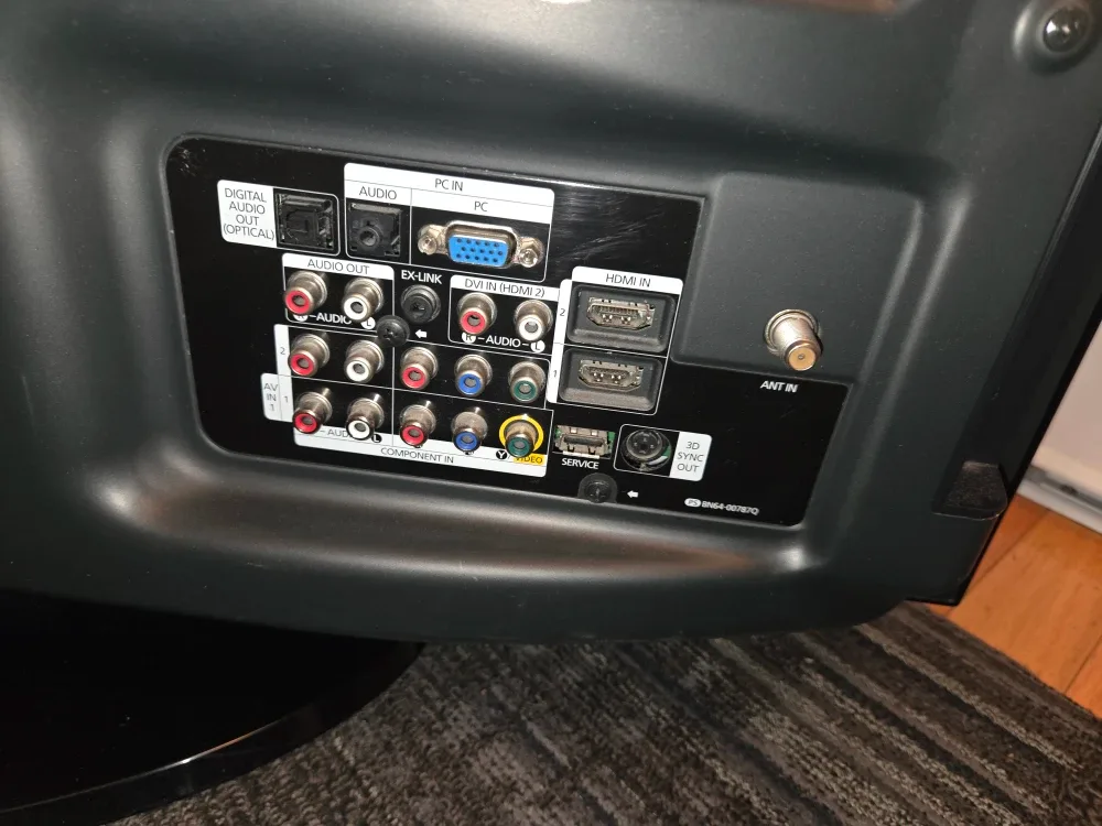 42" Samsung TV image indicator(4)