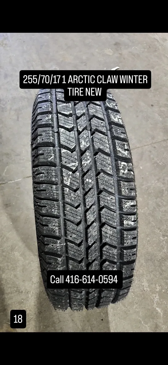 New Arctic Claw Winter Tire - 255/70/17