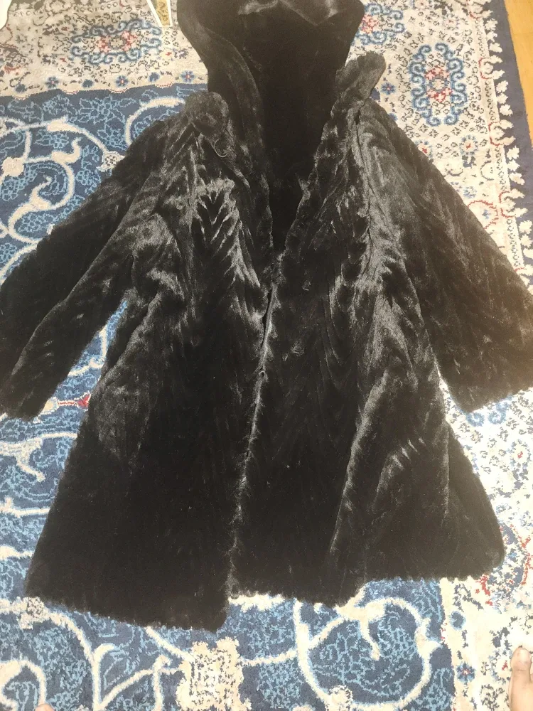 Black Fur Coat